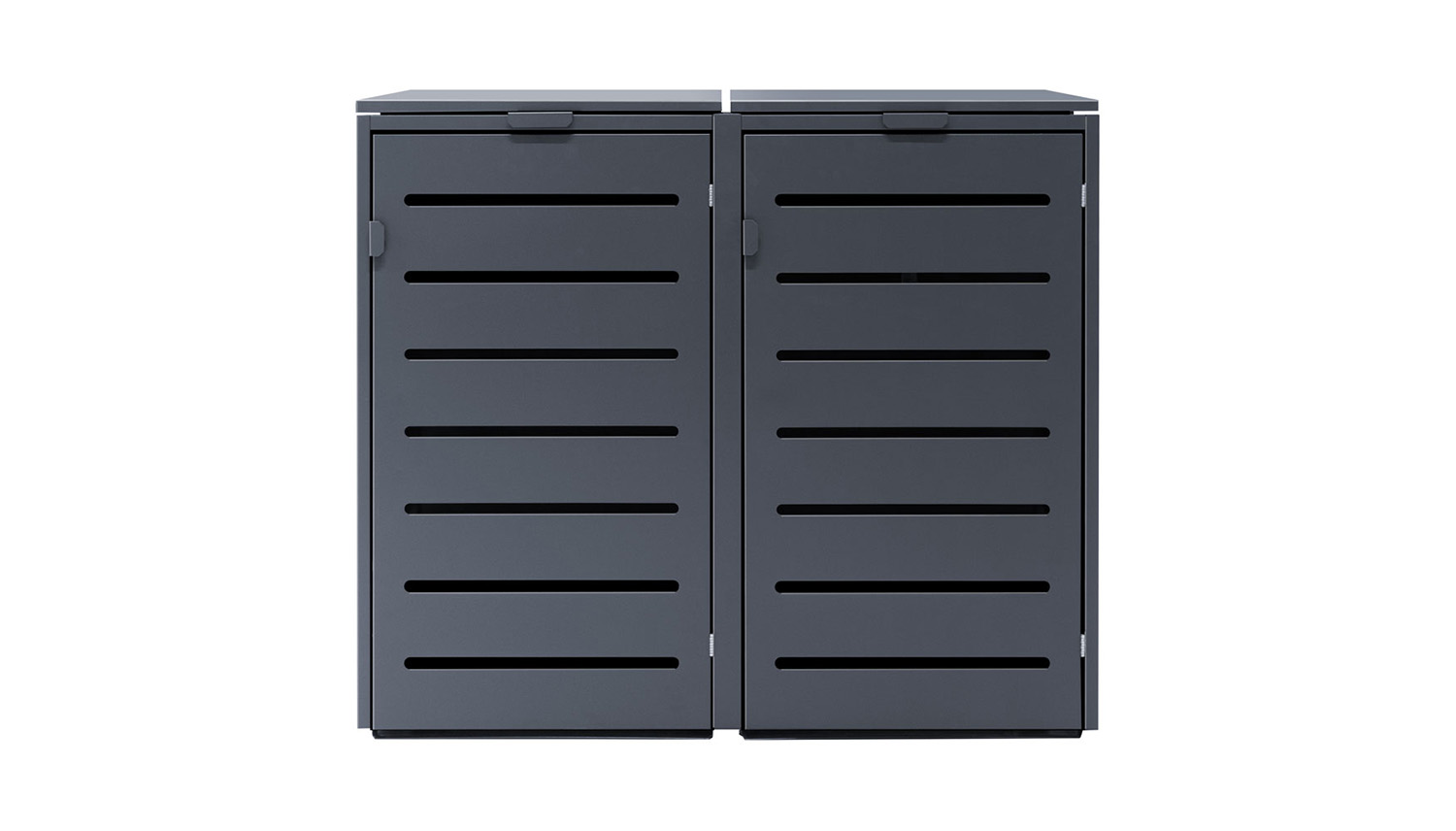 Mülltonnenbox Alu 2-türig MTB1021 240L von KNOBLOCH