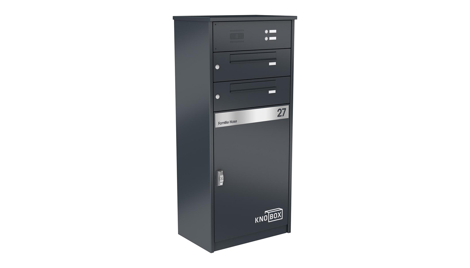 Paketbox Aluminium Knobox 14 XL von KNOBLOCH