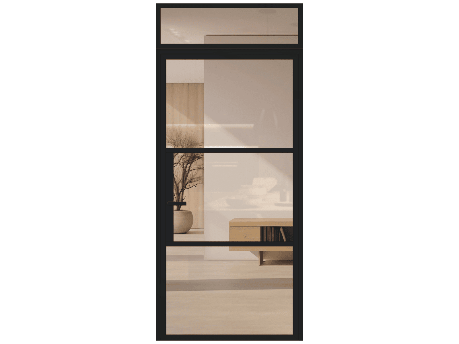 Lofttür Aluminium und Glas LOFT DE LUXE - Loft 3