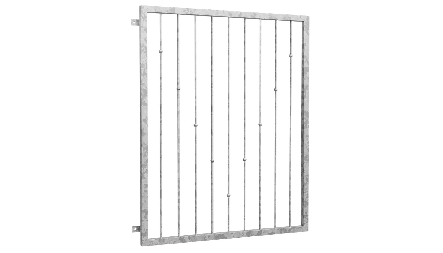 Fenstergitter verzinkt V-Kugeln