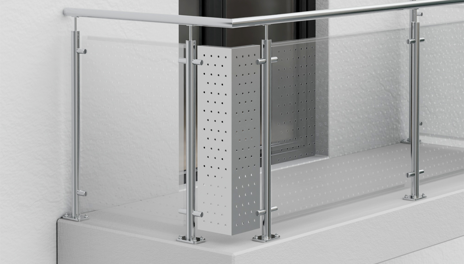 Eckelement Aluminium SK VE