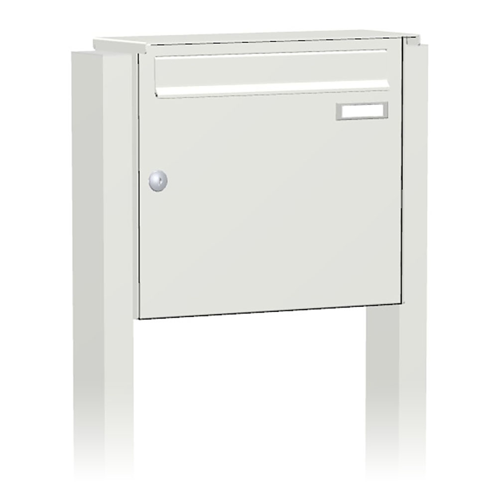 Briefkastenanlage | Freistehend | 1-fach | Senkrecht | Farbe
