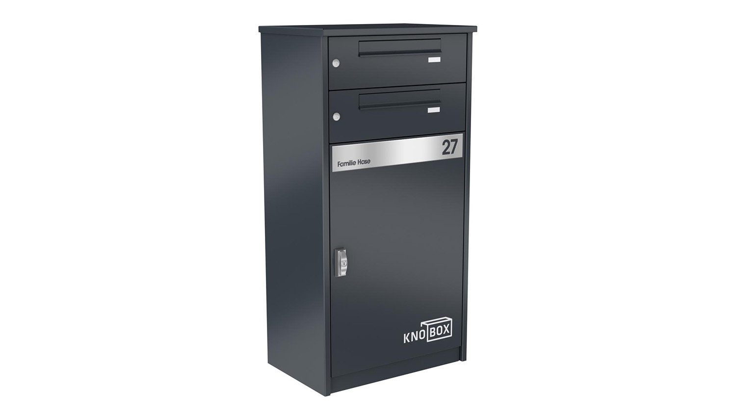 Paketbox Aluminium Knobox 13 XL von KNOBLOCH