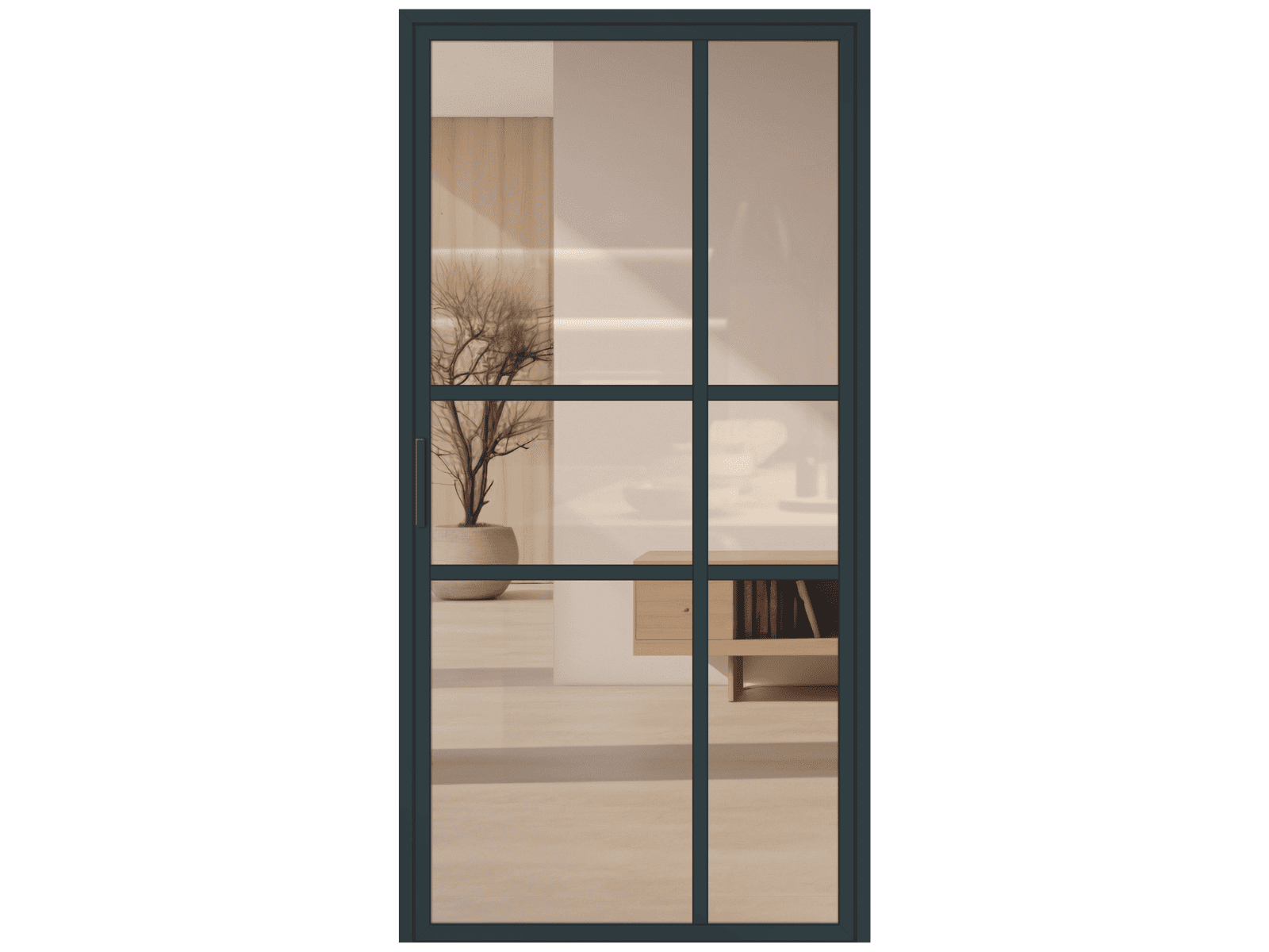 Lofttür Aluminium und Glas LOFT DE LUXE - Loft 10