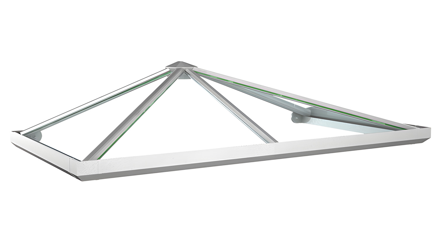 Vordach Aluminium Corall 1 Acrylglas