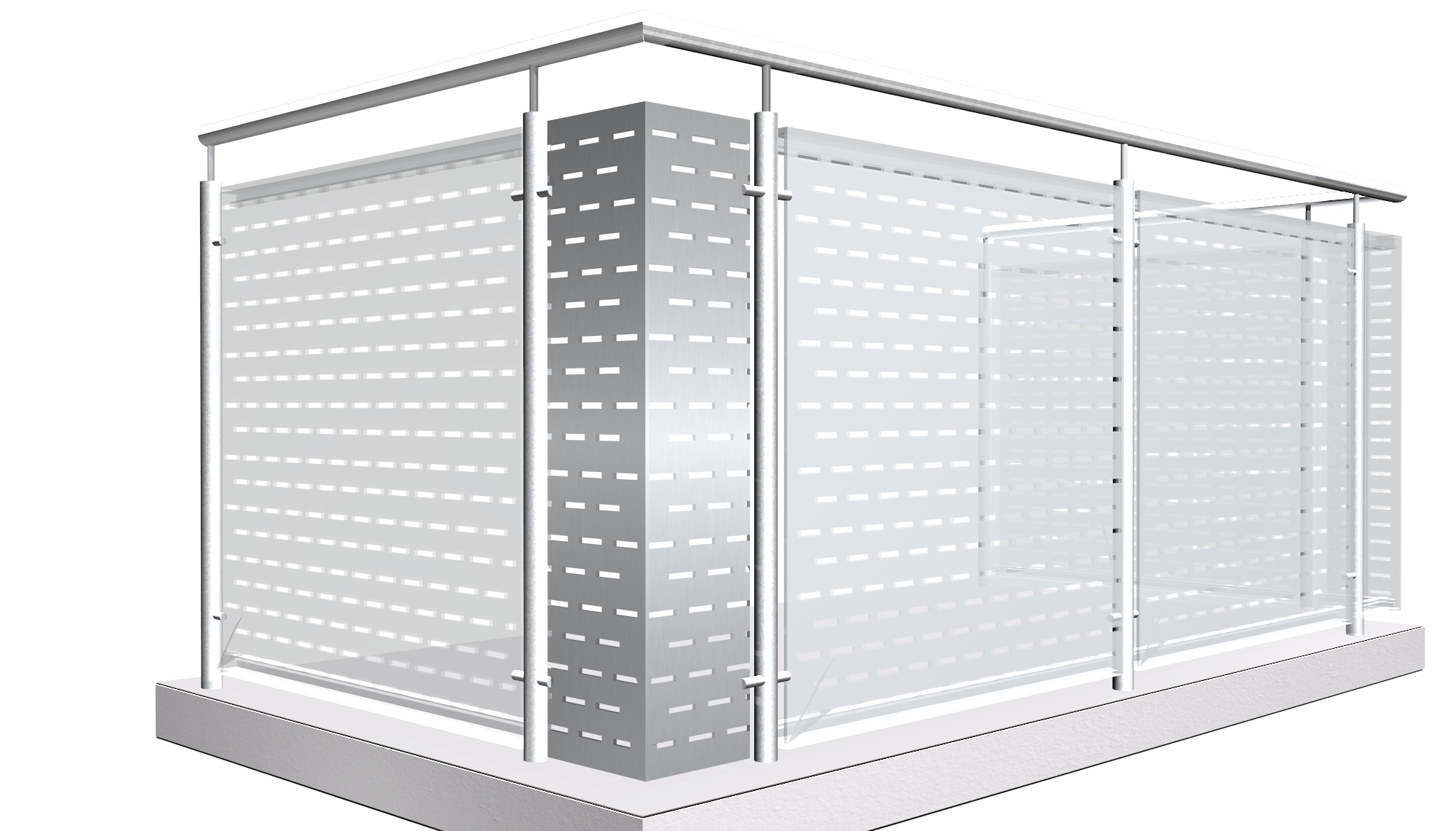 Eckelement Aluminium RE VE