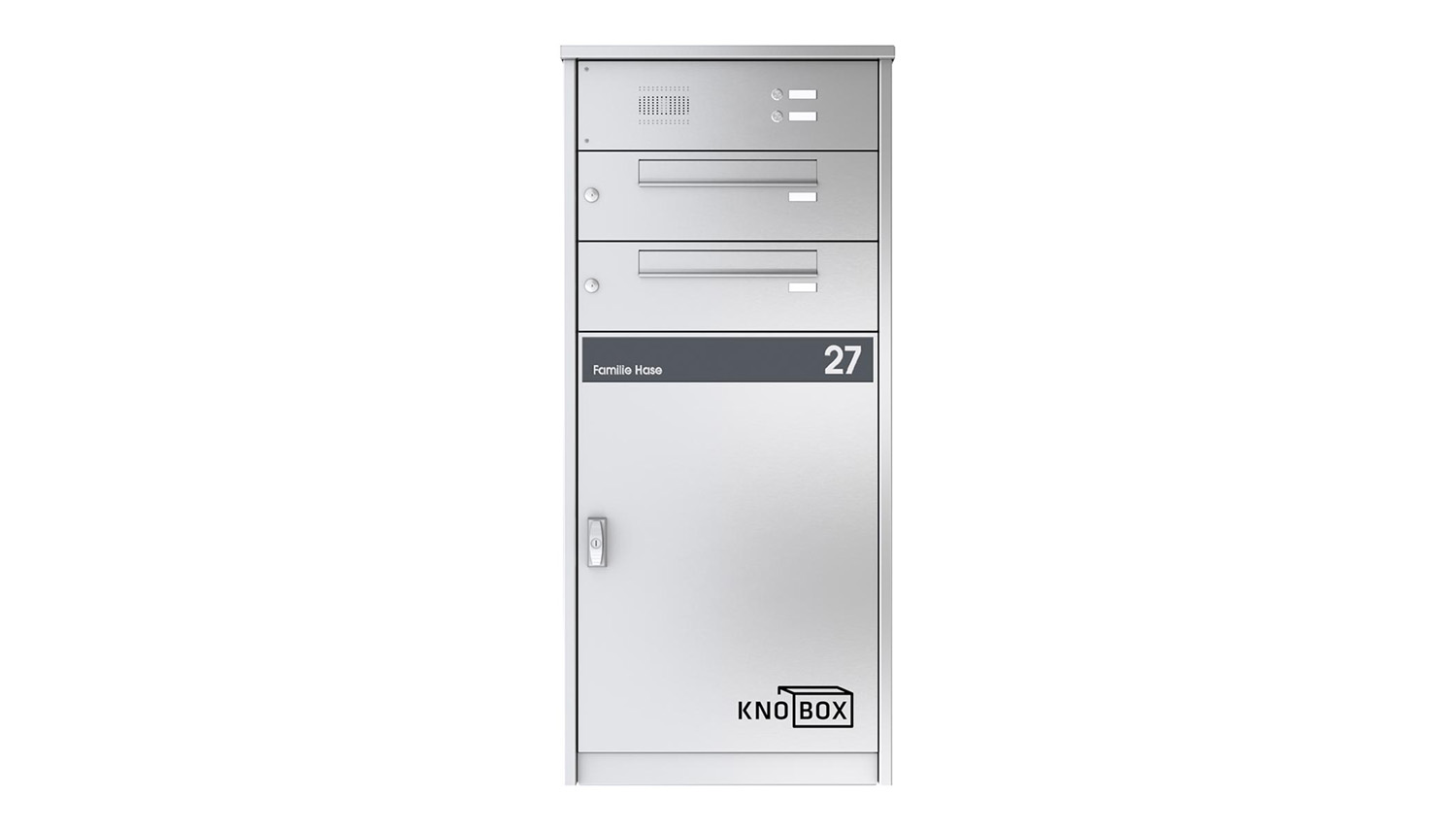 Paketbox Edelstahl Knobox 14 XL von KNOBLOCH