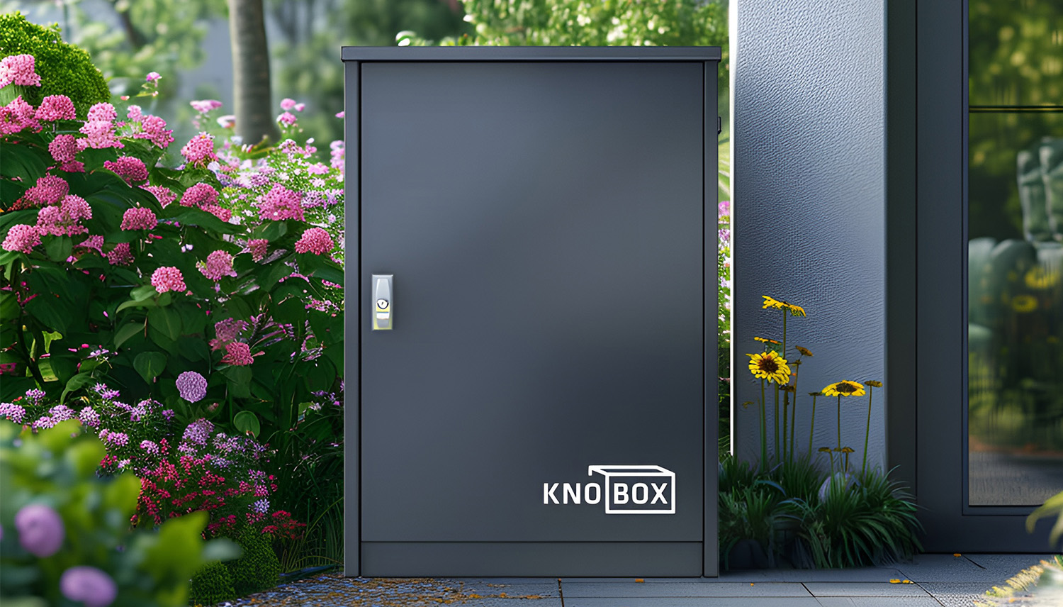 Paketbox Aluminium Knobox 10 XL von KNOBLOCH