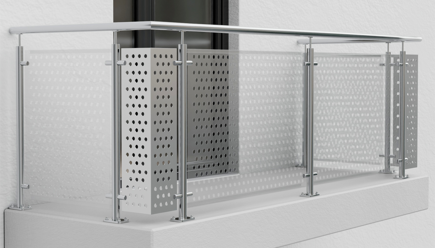Eckelement Aluminium RL VE