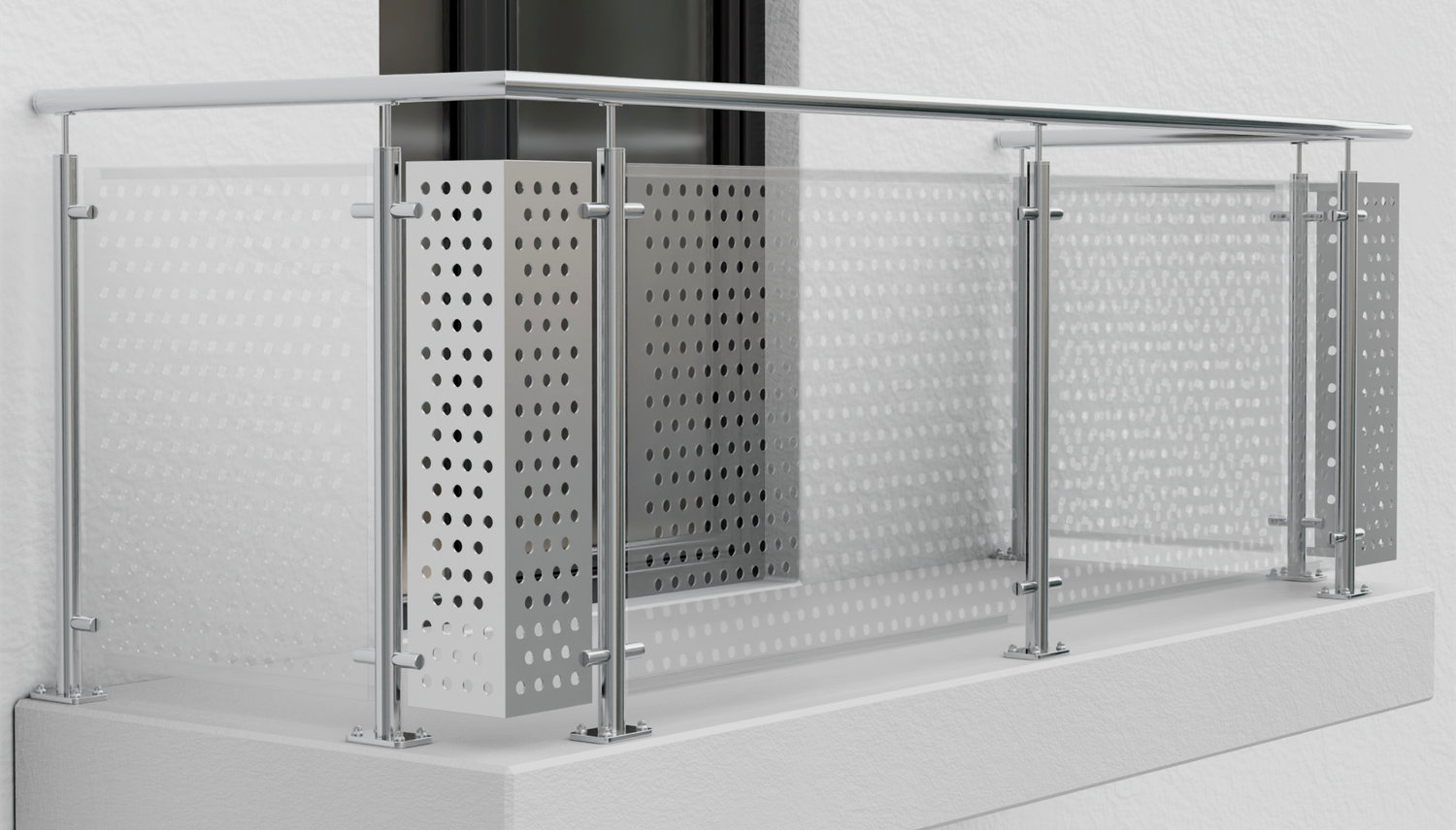 Eckelement Aluminium RL VE