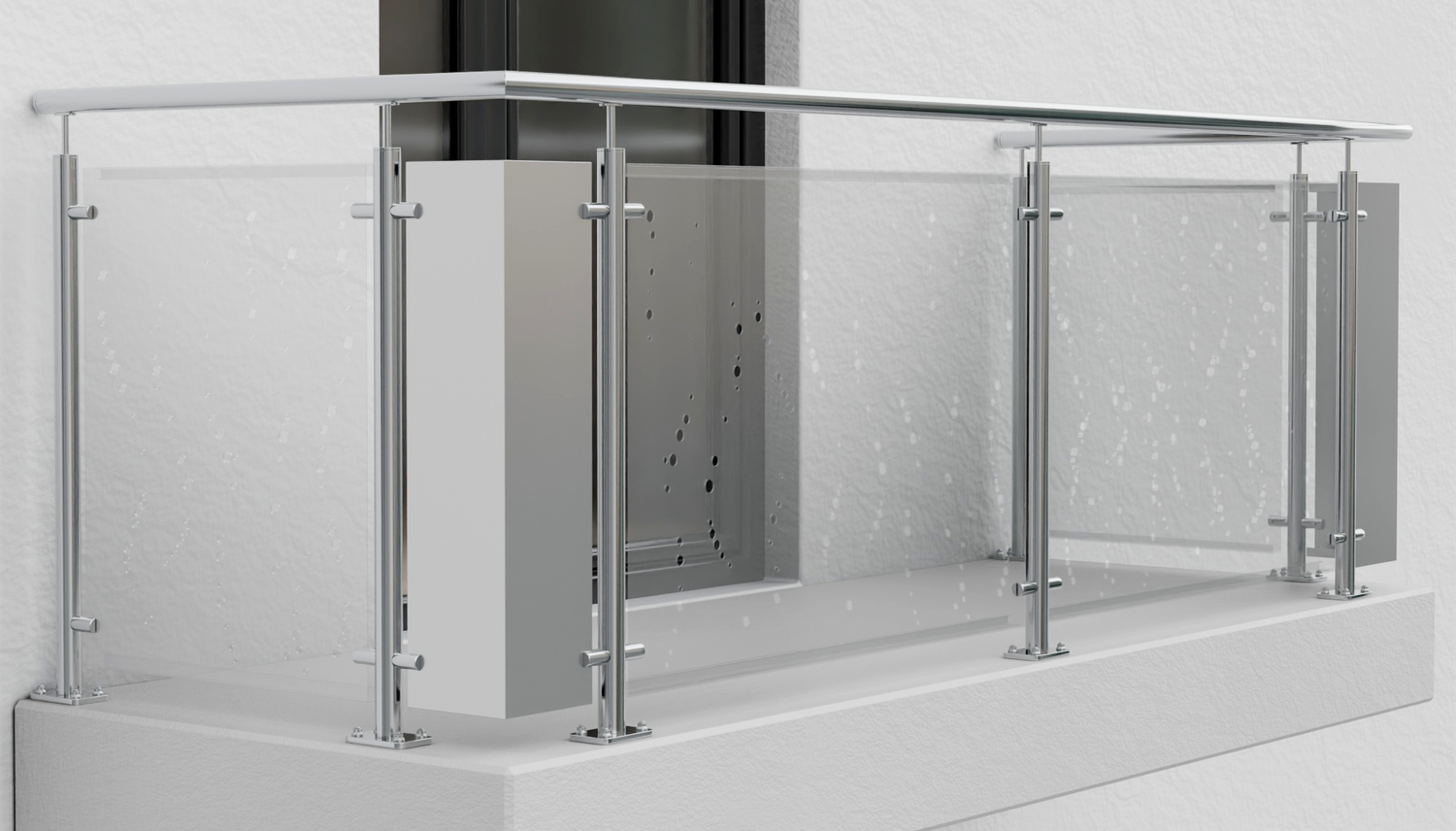 Eckelement Aluminium SB