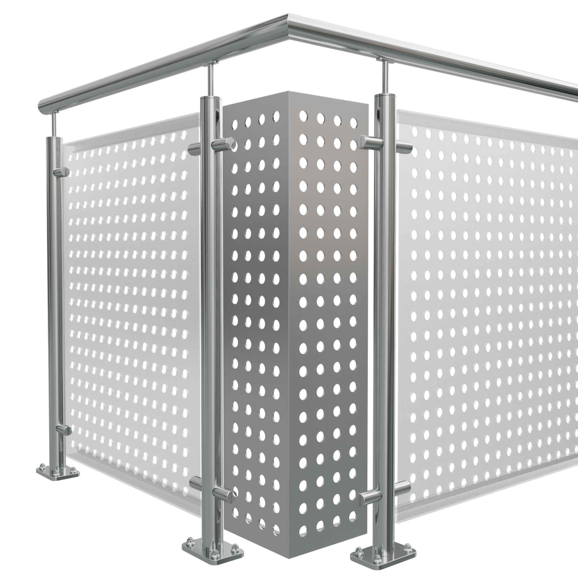 Eckelement Aluminium RL GE