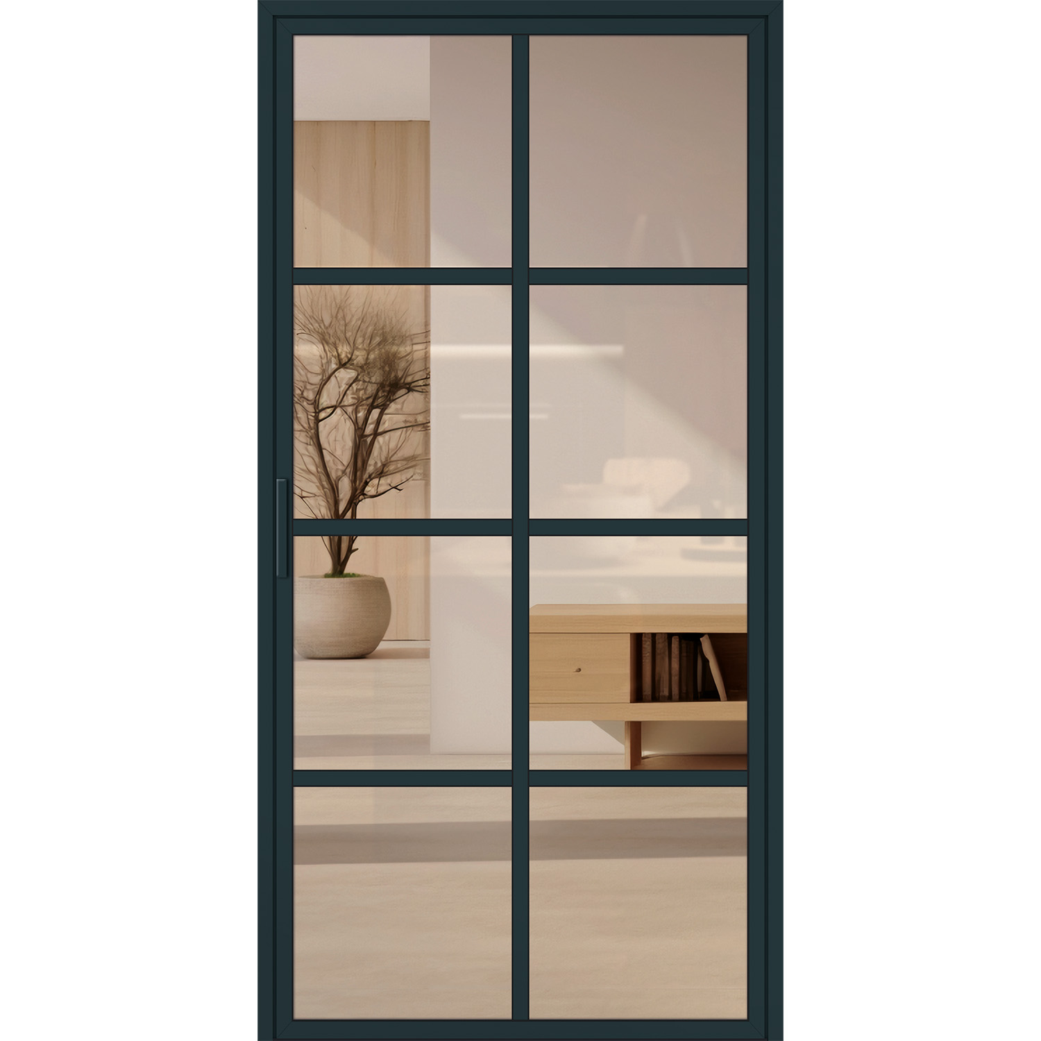 Lofttür Aluminium und Glas LOFT DE LUXE - Loft 6