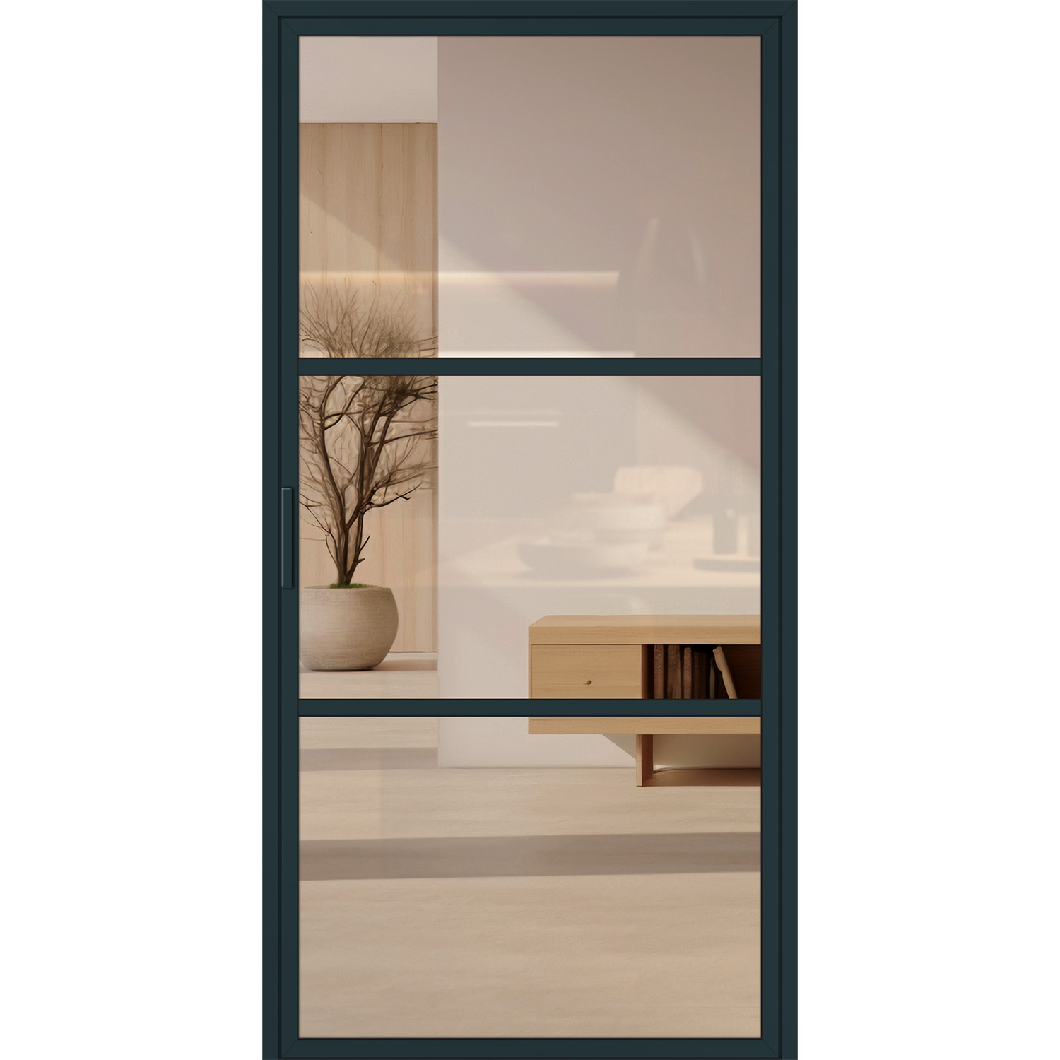 Lofttür Aluminium und Glas LOFT DE LUXE - Loft 3
