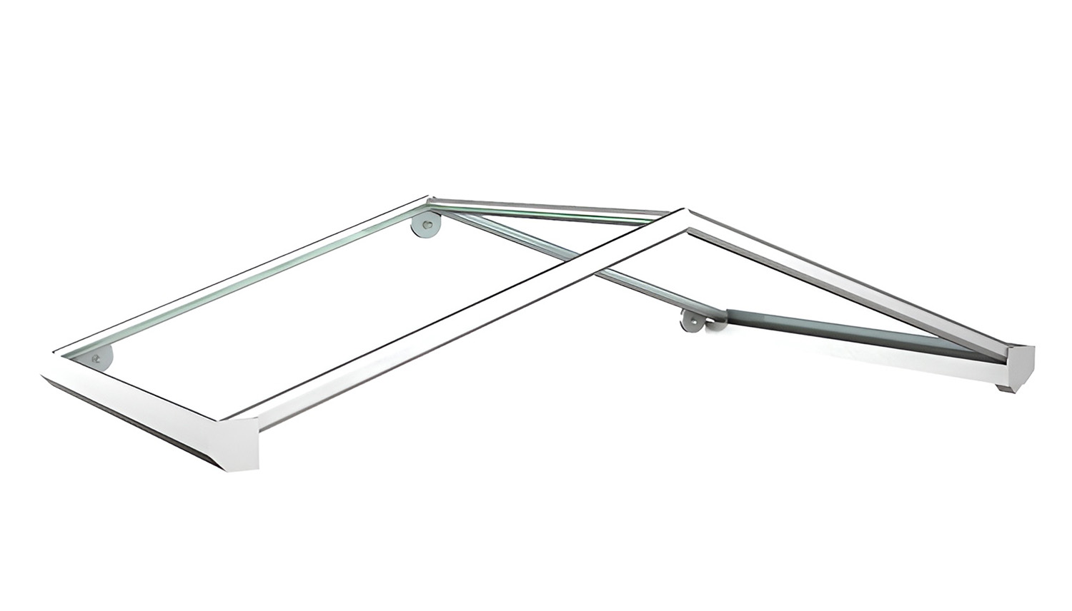 Vordach Aluminium Kärnten Acrylglas