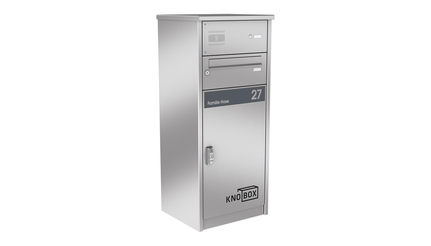 Paketbox Edelstahl Knobox 12 von KNOBLOCH