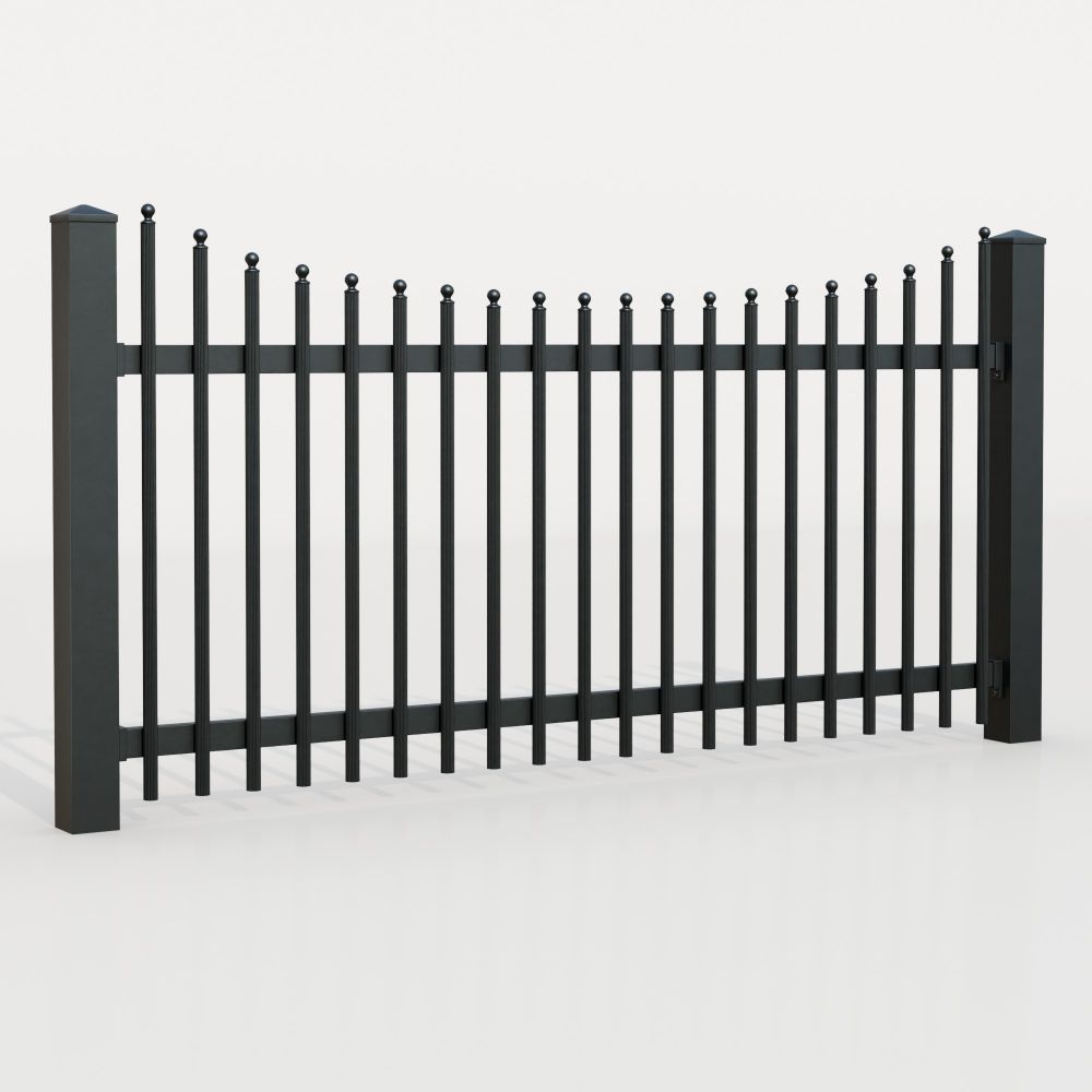 Gartenzaun Alu Palisaden Elegant, UB