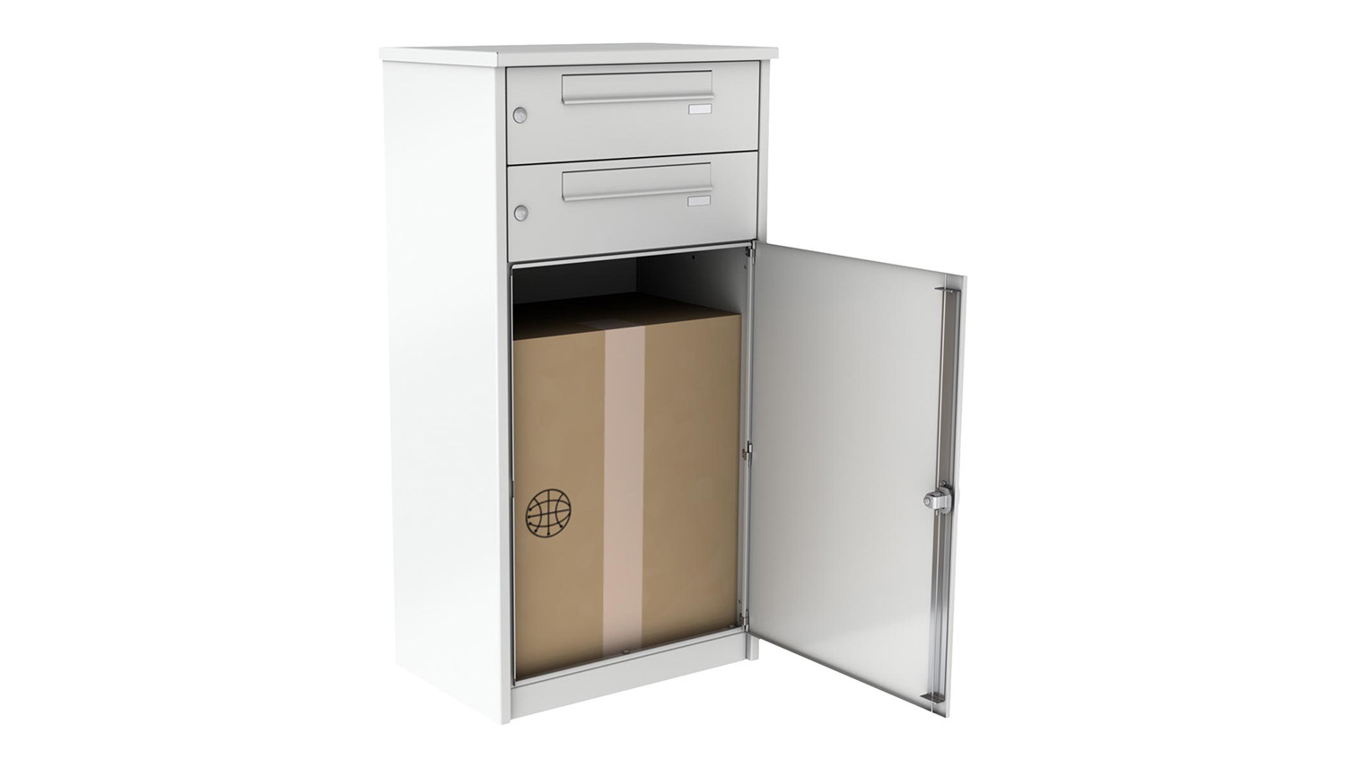 Paketbox Aluminium Knobox 13 XL von KNOBLOCH