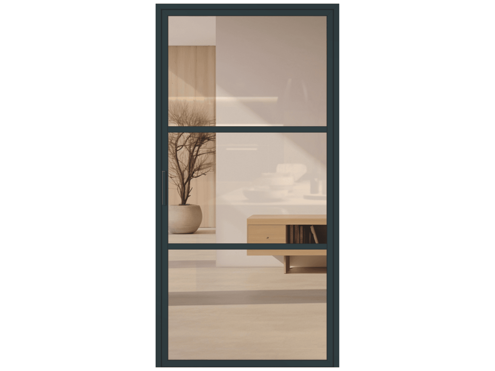 Lofttür Aluminium und Glas LOFT DE LUXE - Loft 3