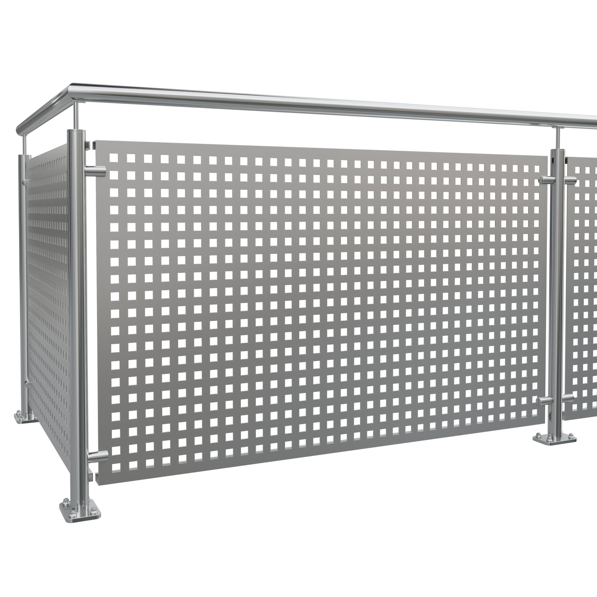 Balkonverkleidung Aluminium QL GE