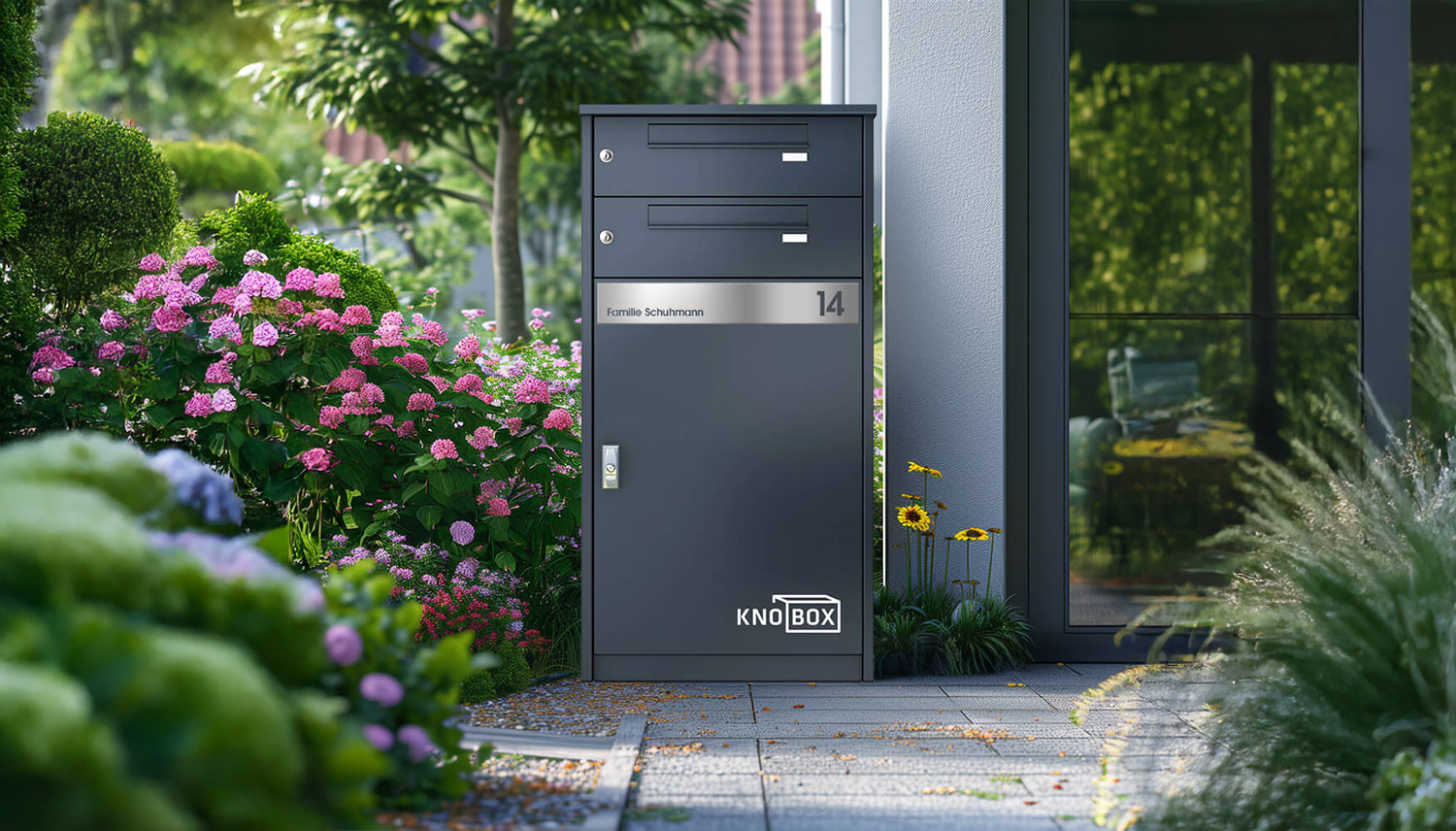 Paketbox Aluminium Knobox 13 XL von KNOBLOCH