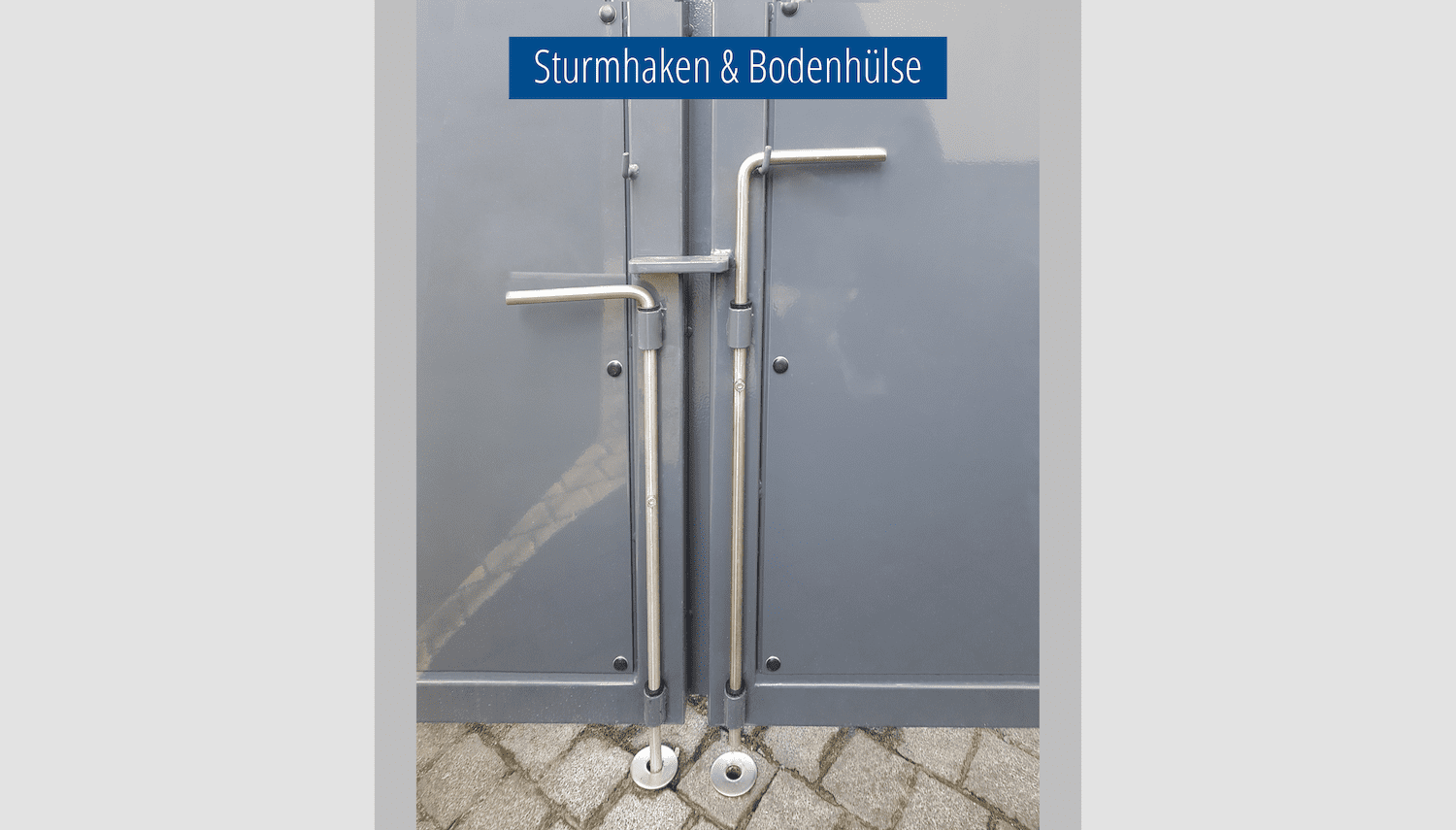 Gartentor Alu 2-flügelig Sichtschutz KSKR, OB
