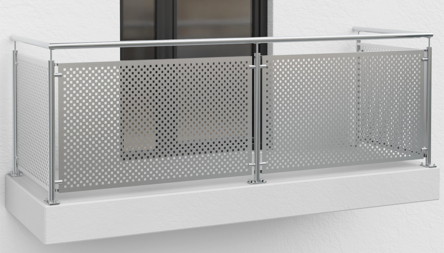 Balkonverkleidung Aluminium QL VE
