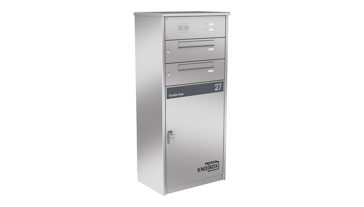 Paketbox Edelstahl Knobox 14 XL von KNOBLOCH