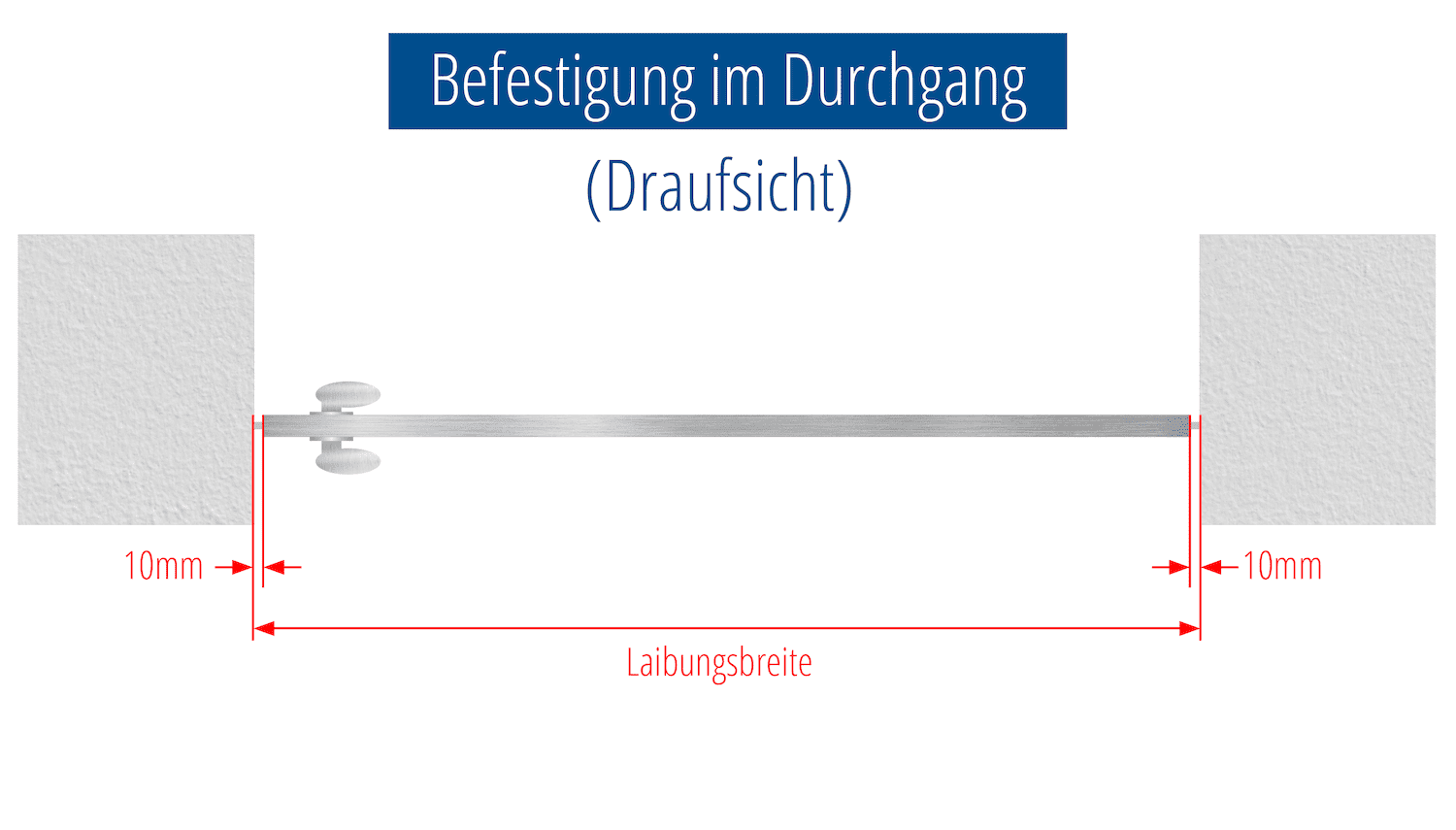 Gittertür Edelstahl Kugeln versetzt