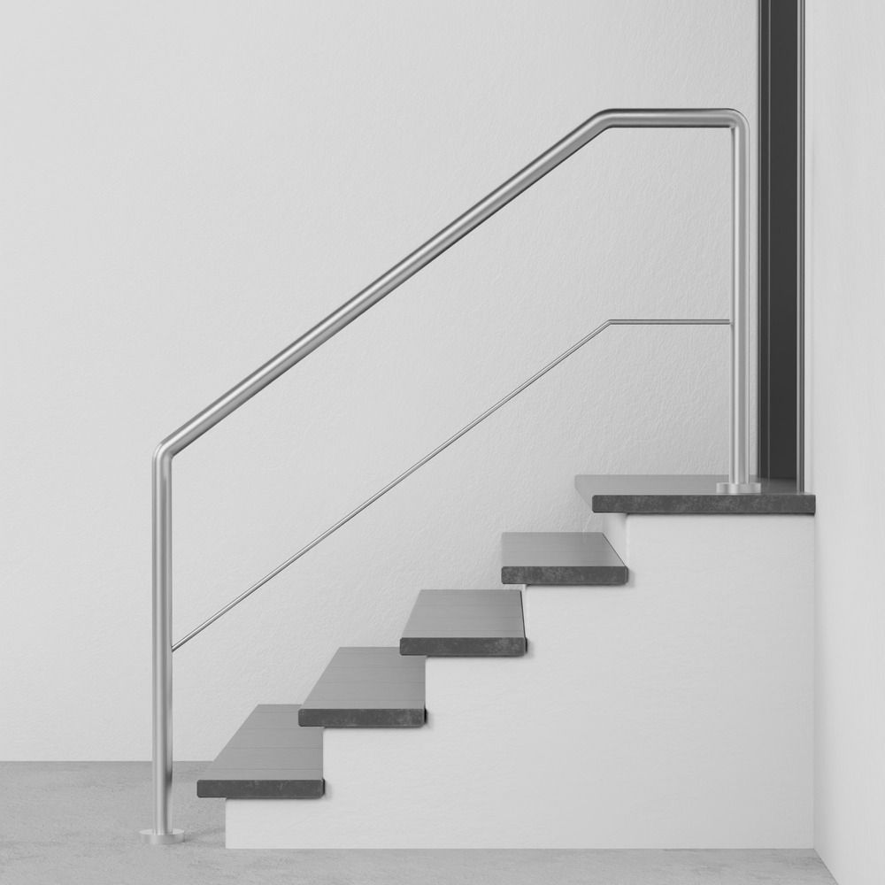 Treppengeländer Edelstahl FA 1-6 Querstreben 