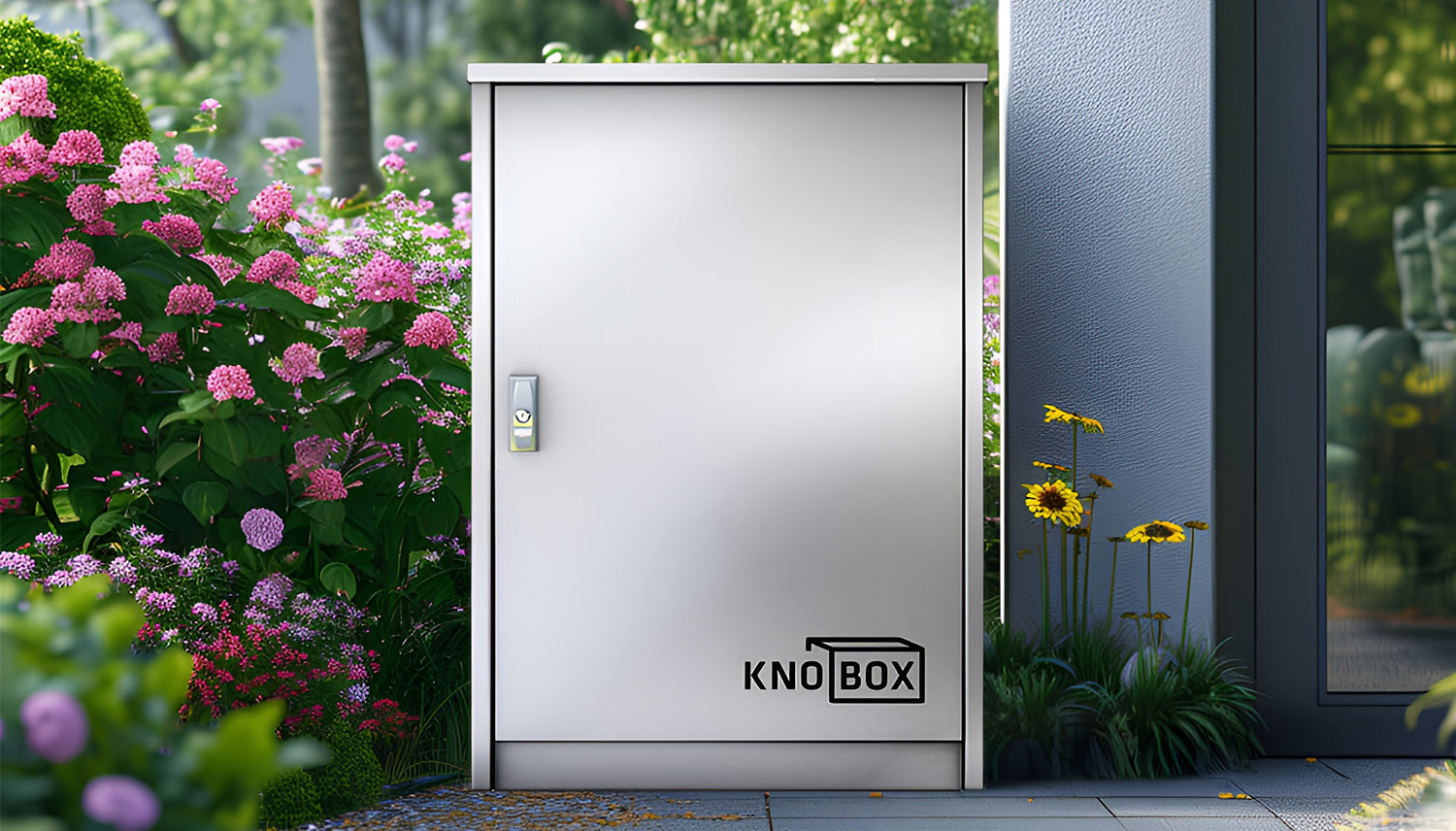 Paketbox Edelstahl Knobox 10 XL von KNOBLOCH