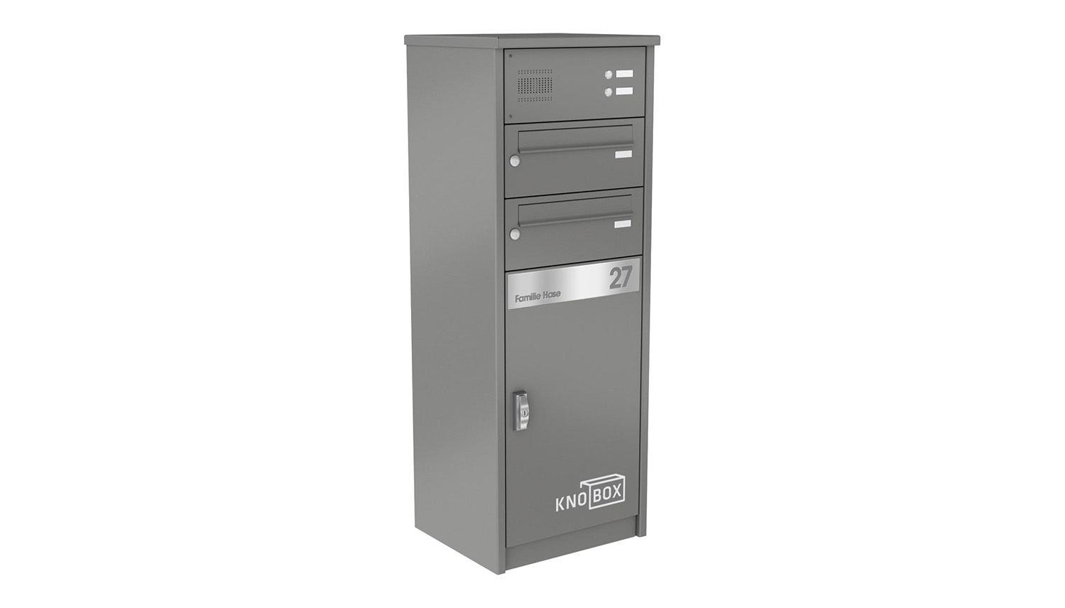 Paketbox Aluminium Knobox 14 von KNOBLOCH
