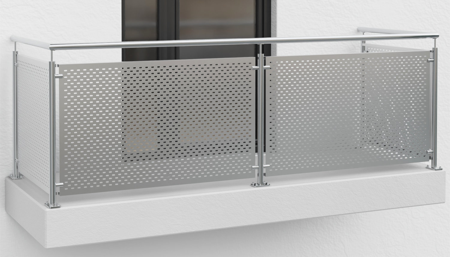 Balkonverkleidung Aluminium LL VE