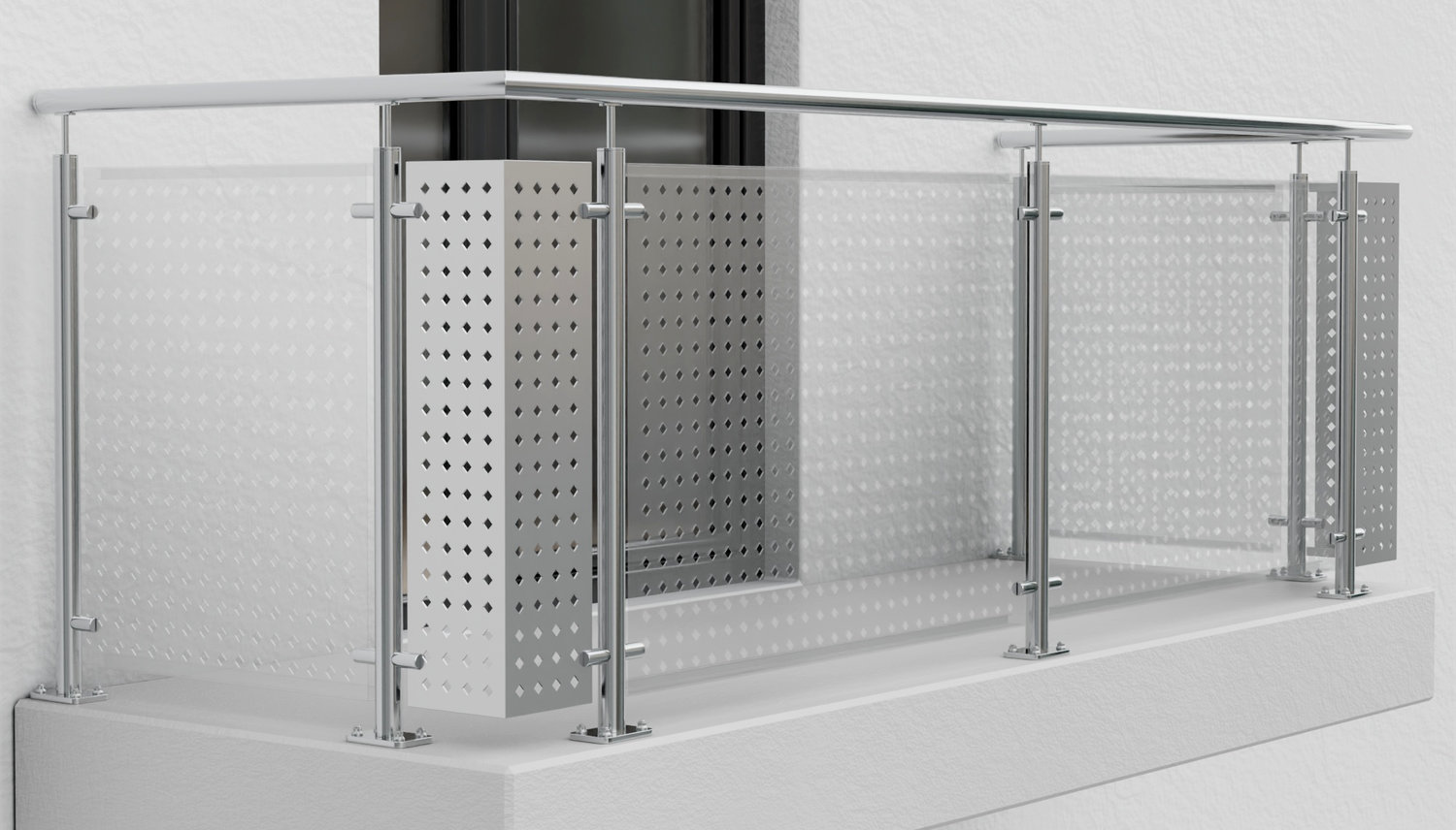 Eckelement Aluminium QL DI GE