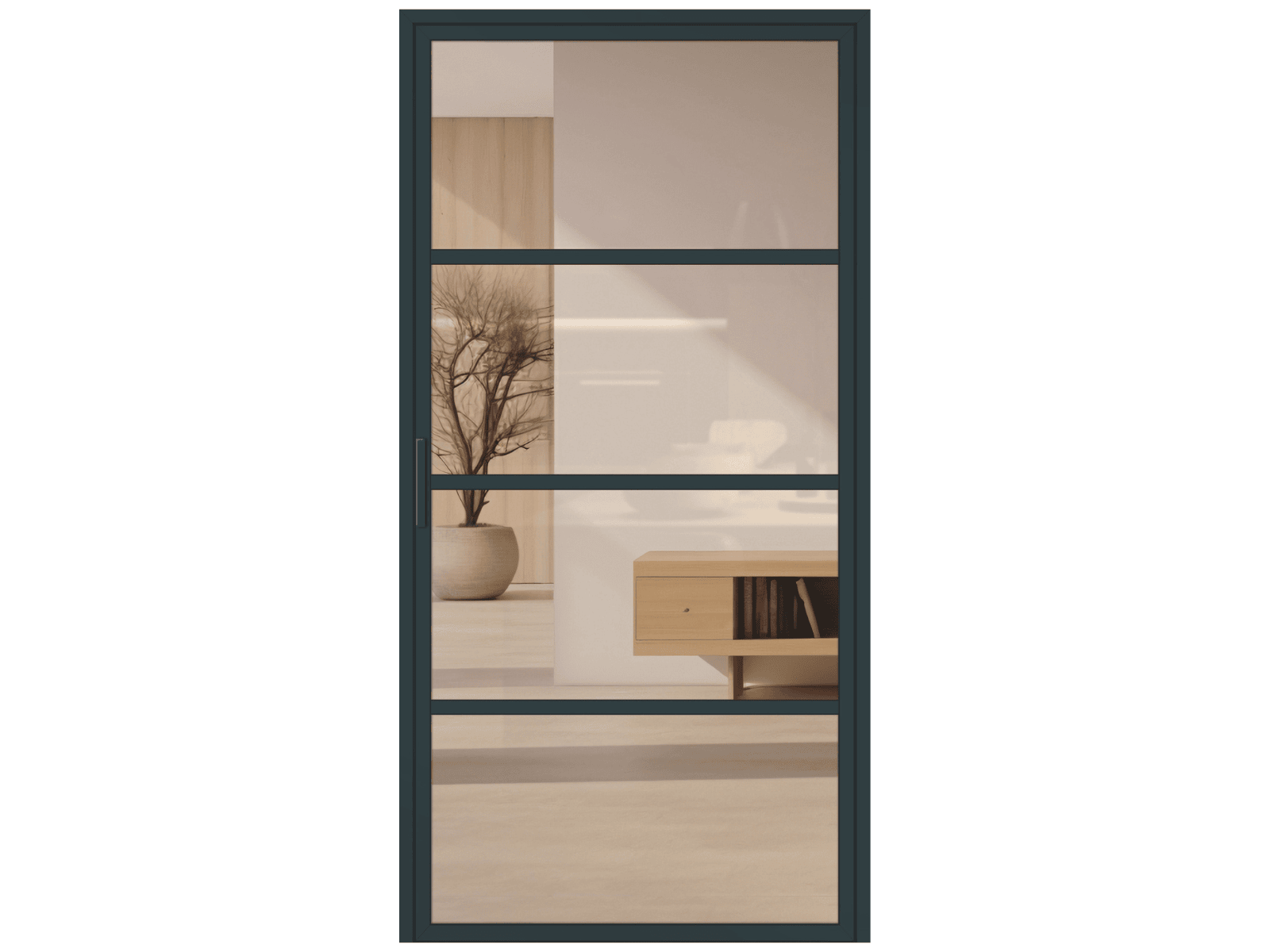 Lofttür Aluminium und Glas LOFT DE LUXE - Loft 5