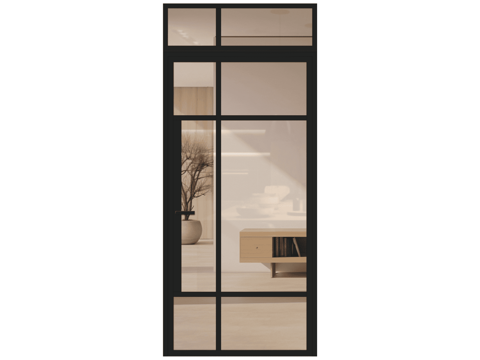 Lofttür Aluminium und Glas LOFT DE LUXE - Loft 8