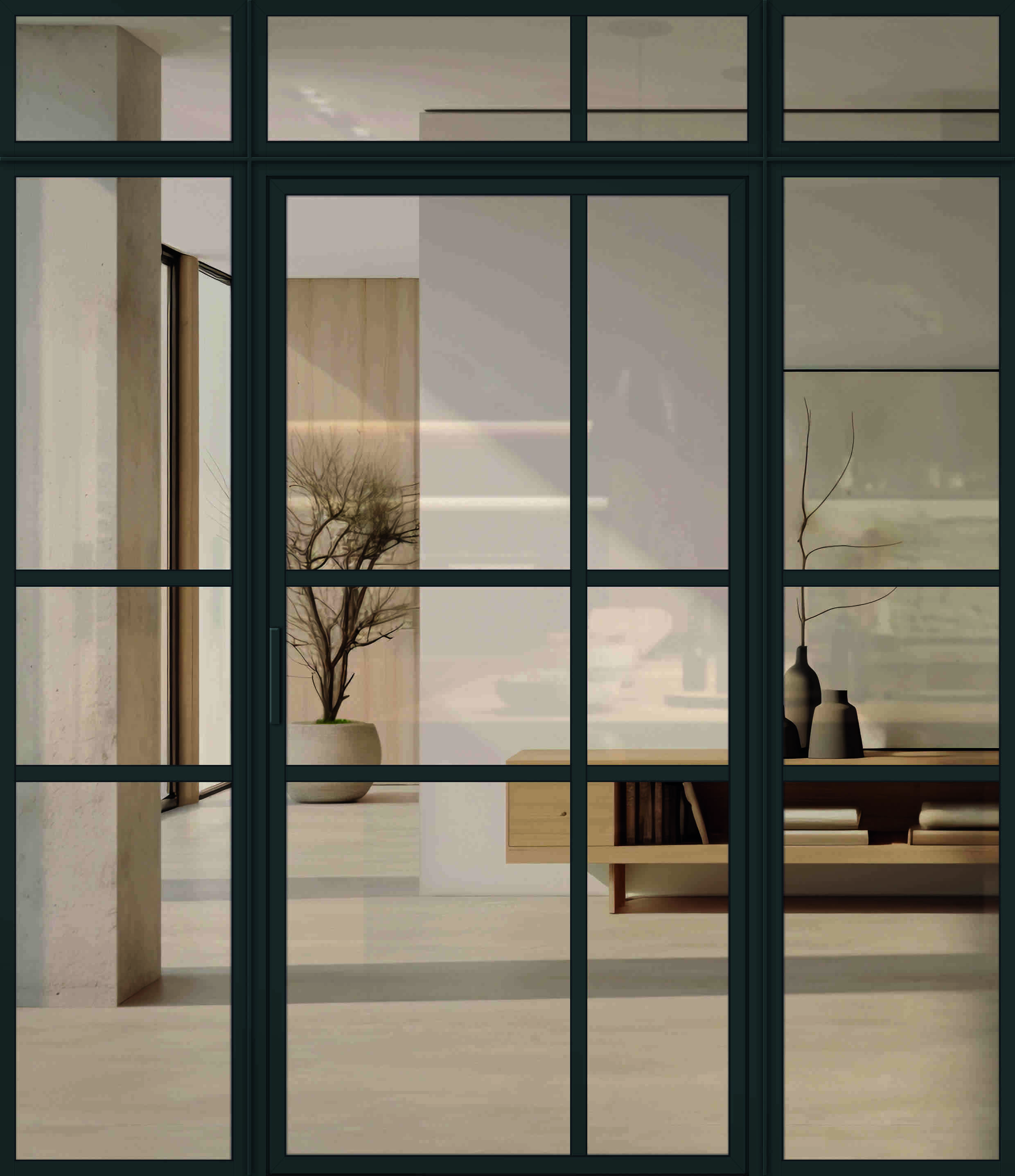 Lofttür Aluminium und Glas LOFT DE LUXE - Loft 10