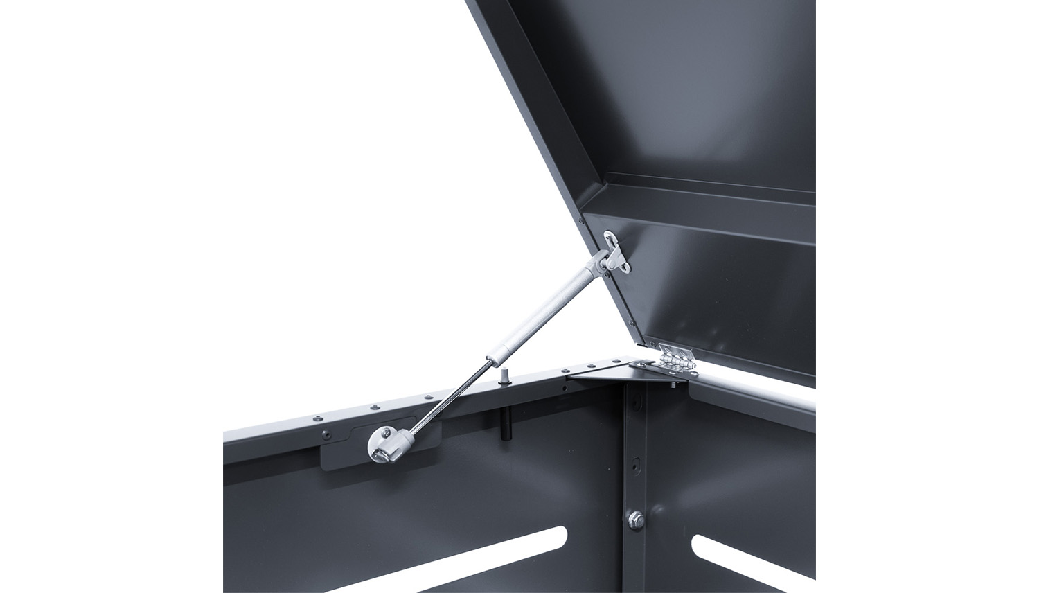 Mülltonnenbox Alu 2-türig MTB1021 240L von KNOBLOCH