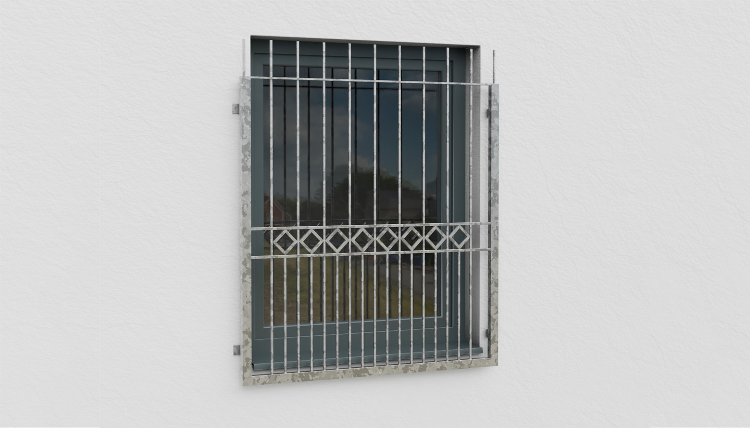 Fenstergitter verzinkt Nizza