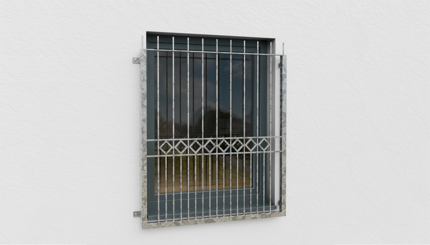 Fenstergitter verzinkt Nizza