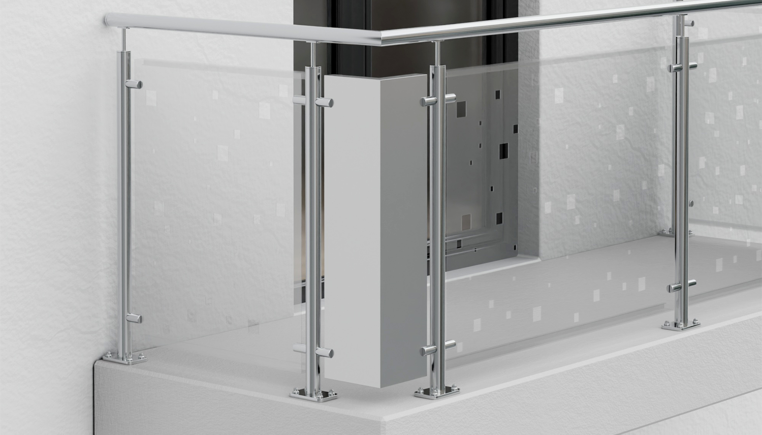 Eckelement Aluminium QE