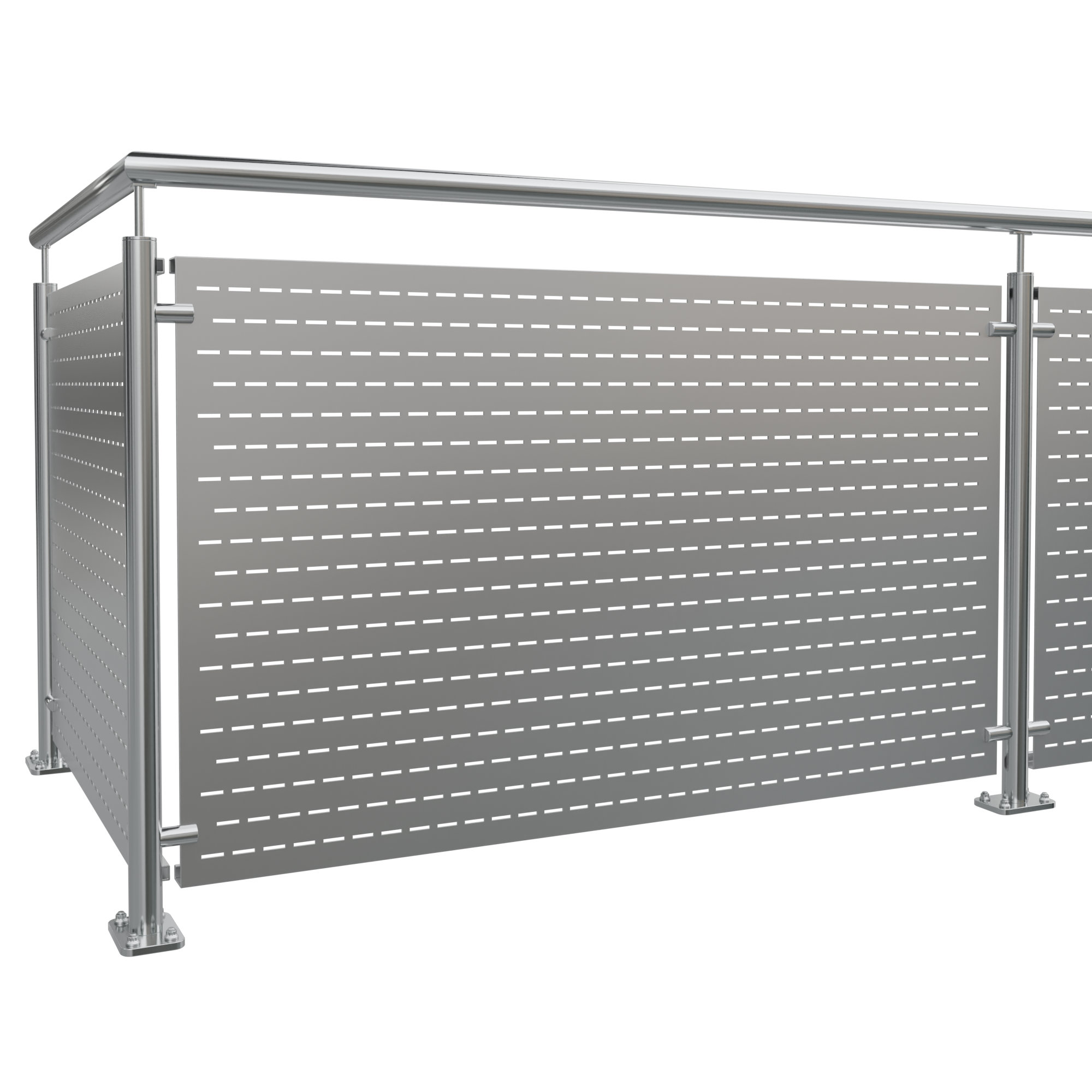 Balkonverkleidung Aluminium RE VE