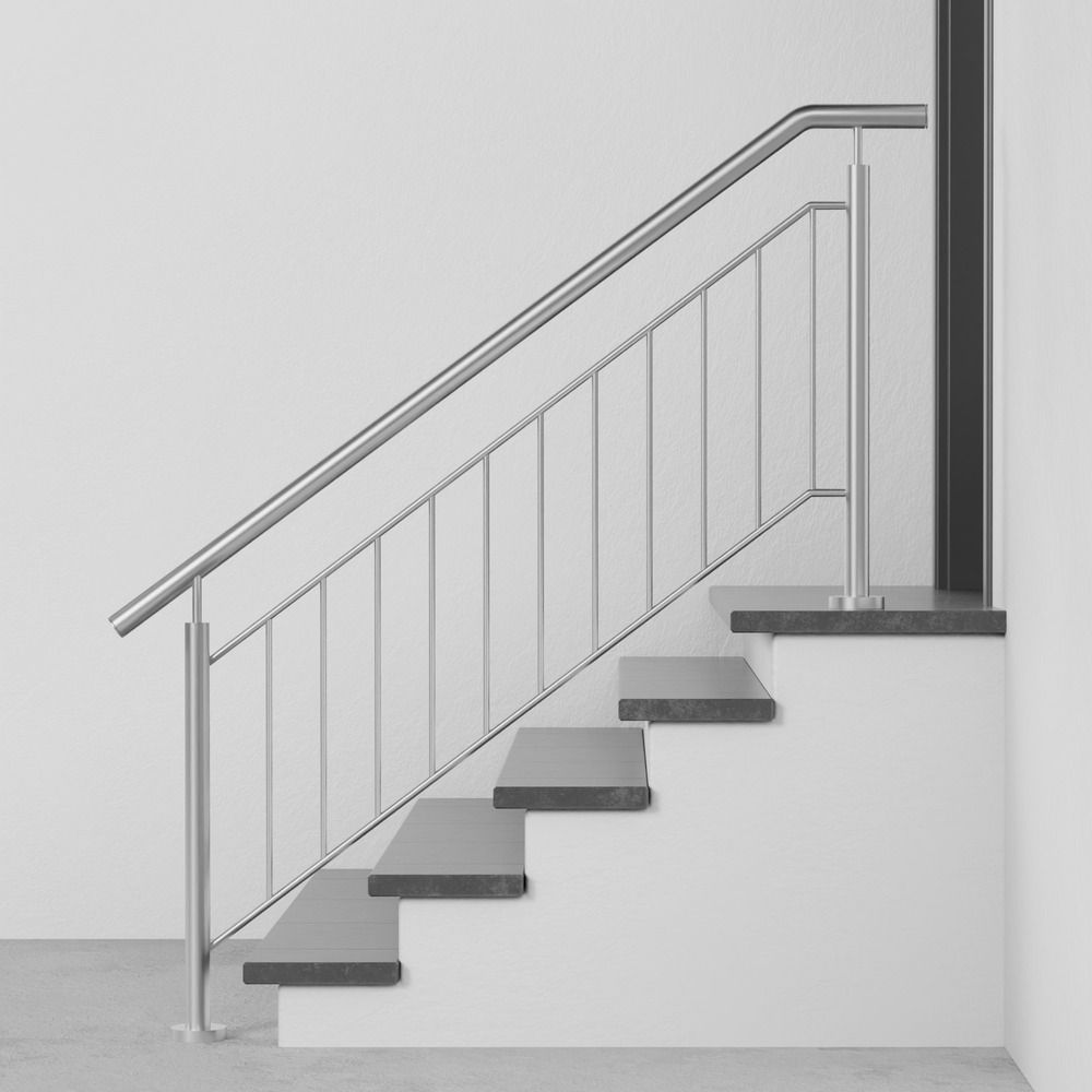 Treppengeländer Edelstahl FS Stabfüllung 