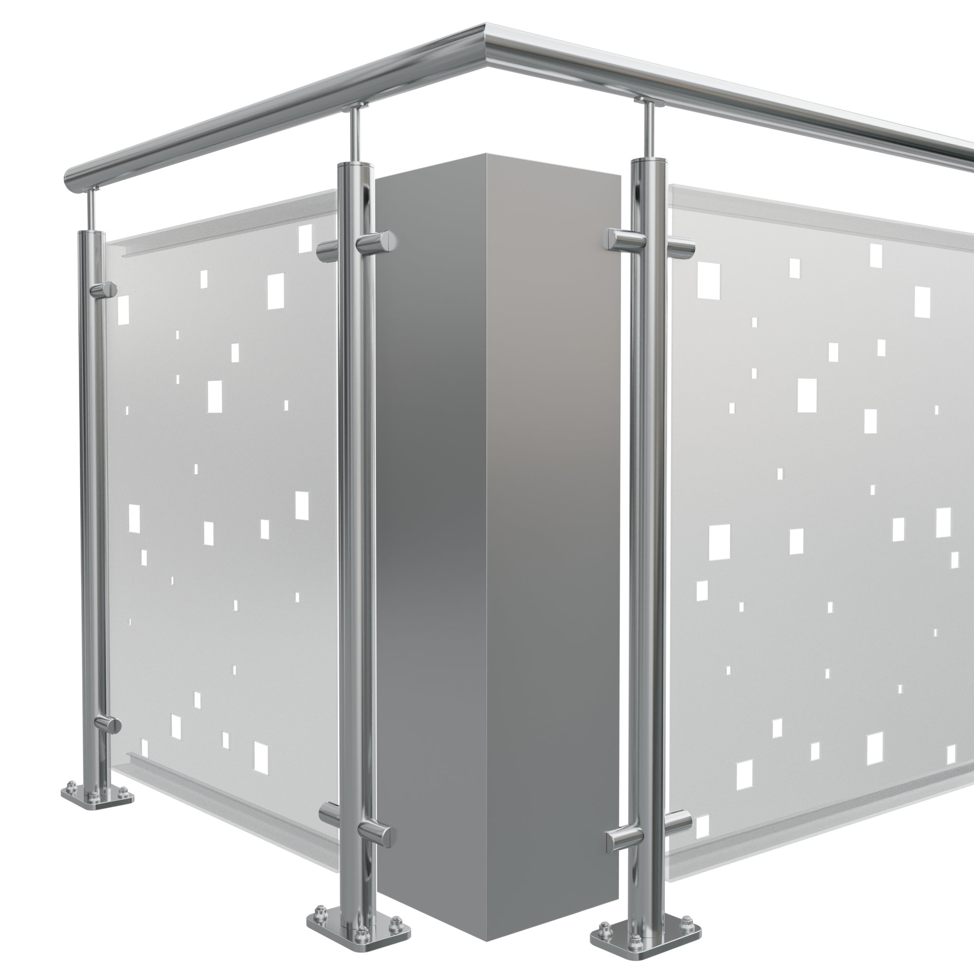 Eckelement Aluminium QE