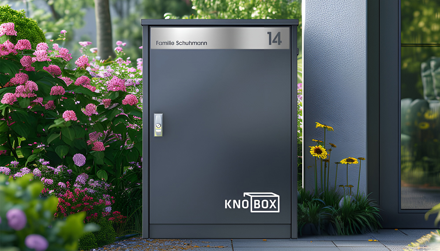 Paketbox Aluminium Knobox 10 XL von KNOBLOCH