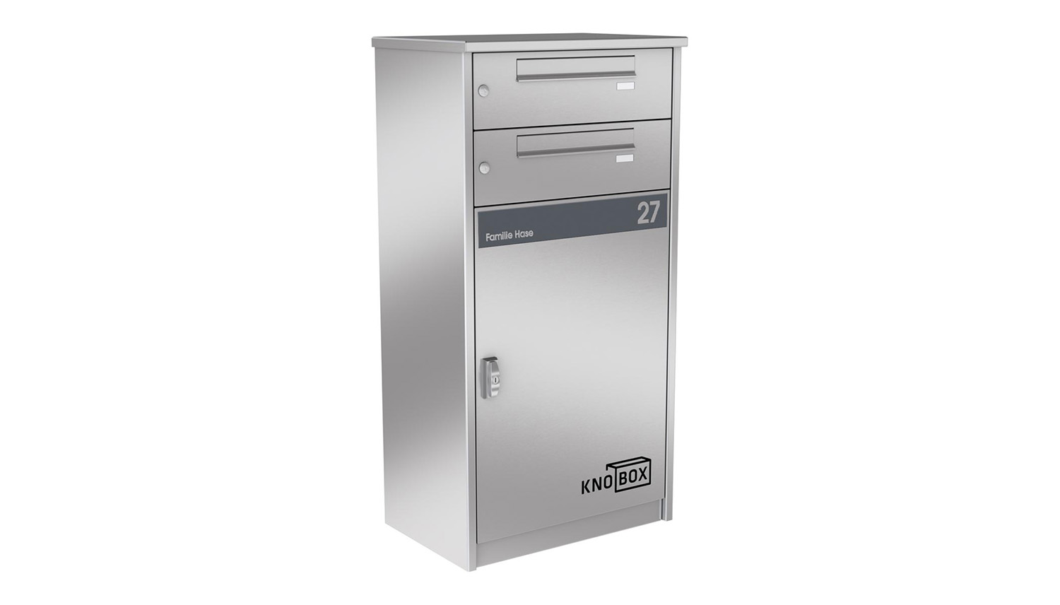 Paketbox Edelstahl Knobox 13 XL von KNOBLOCH