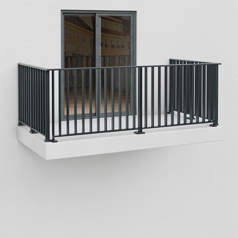 Balkongeländer Aluminium