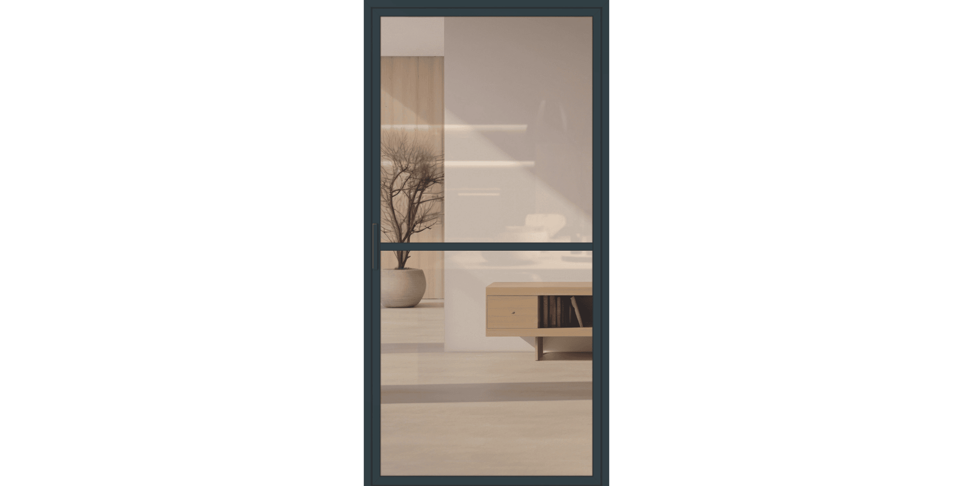 Lofttür Aluminium und Glas LOFT DE LUXE - Loft 1
