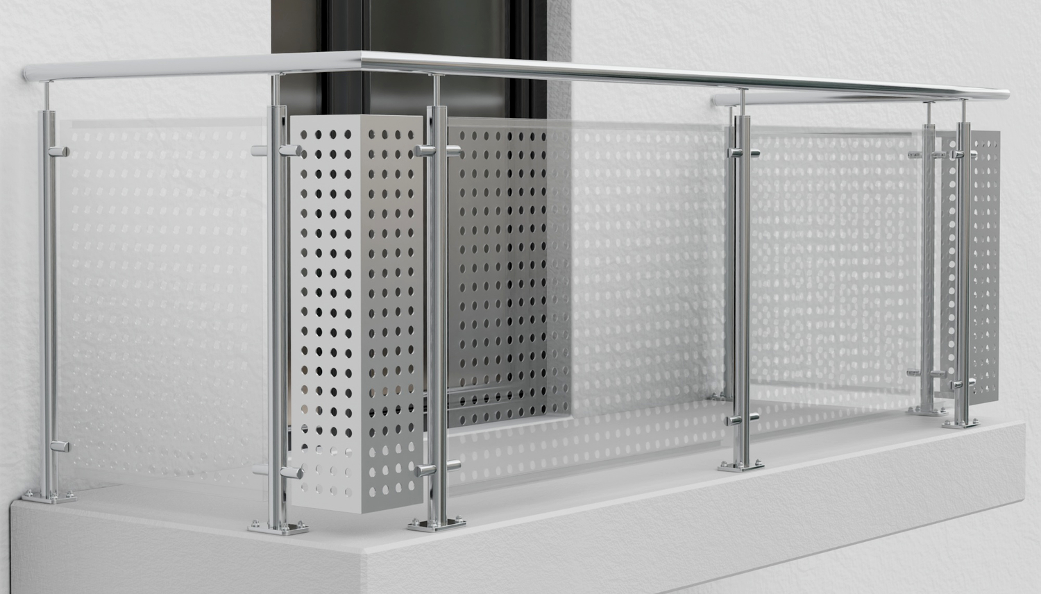 Eckelement Aluminium RL GE