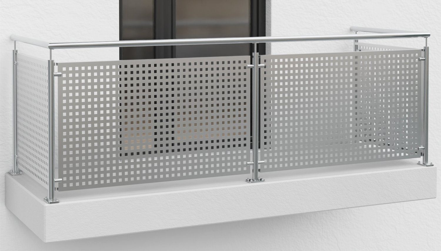 Balkonverkleidung Aluminium QL GE
